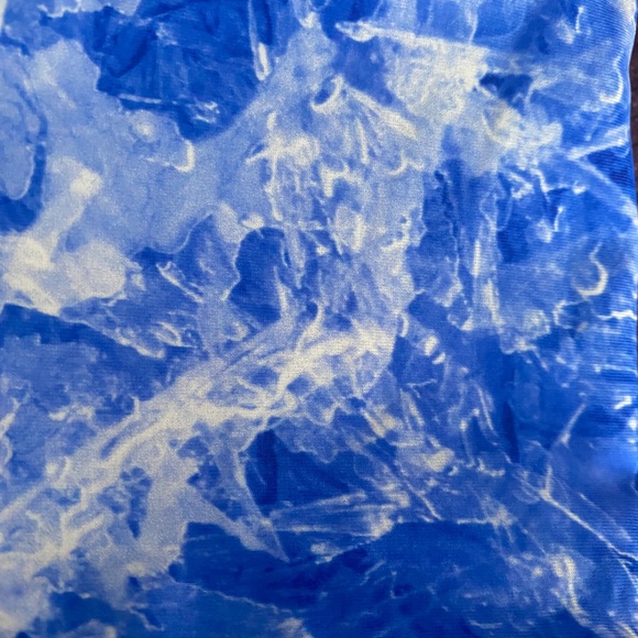 Fused Hawaii size Medium Bikini bottom blues and white - Picture 13 of 13